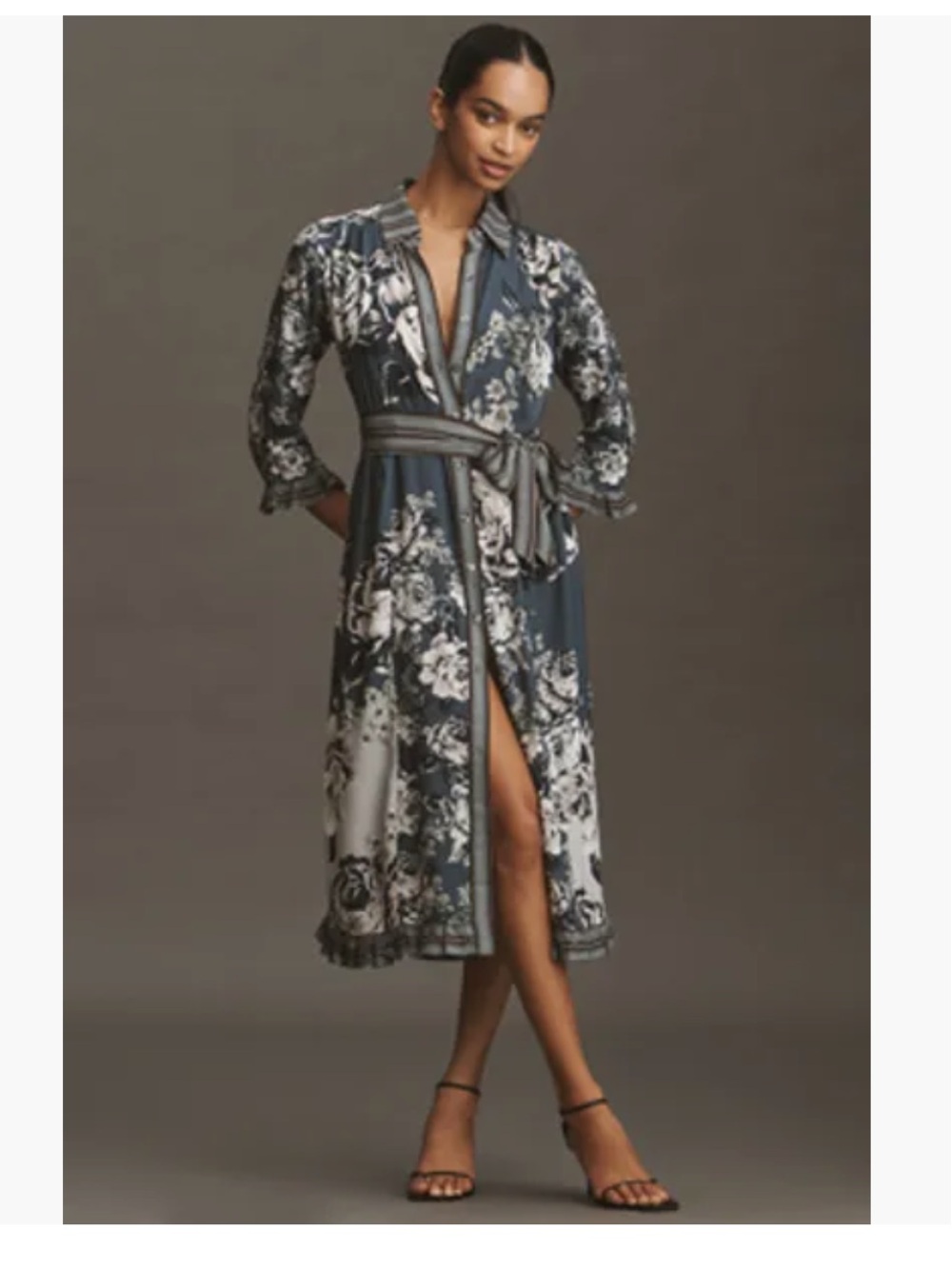 Irwania Midi Shirt Dress